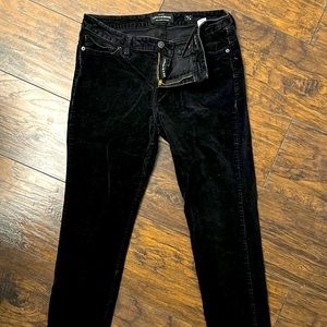 Lucky Brand black suede pants